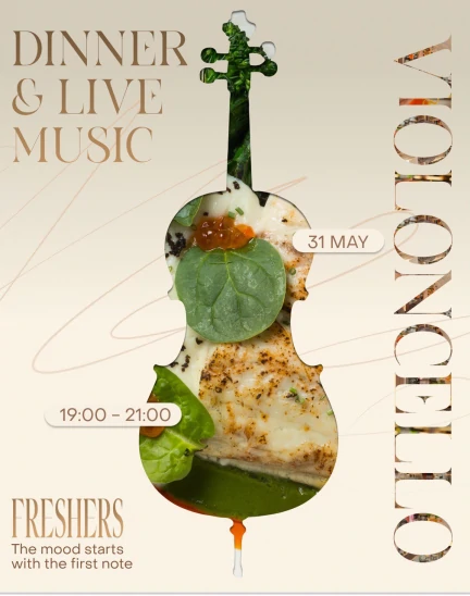 Evening of Live Music: Dinner and Cello 