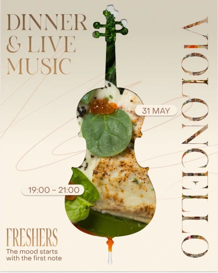 Evening of Live Music: Dinner and Cello 