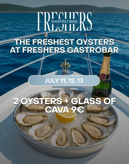 The freshest oysters at FRESHERS GASTROBAR! 